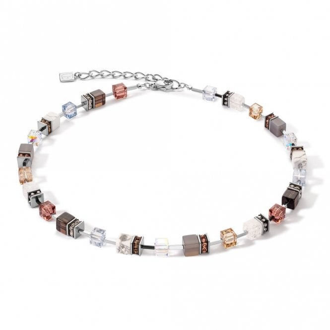 Coeur de Lion  Grey & Marble Necklet
