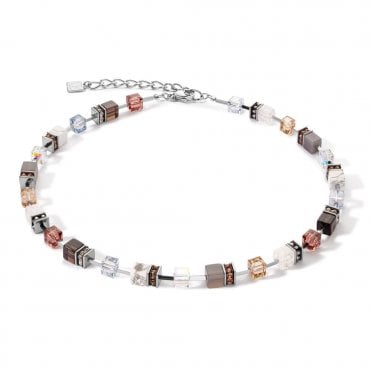 Coeur de Lion Grey & Marble Necklet