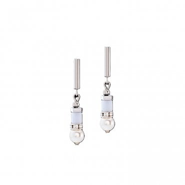 Coeur de Lion Ice Blue Earrings