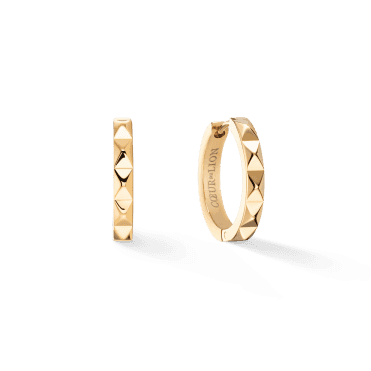 Coeur de Lion Spike Geo 20mm Hoop Earrings