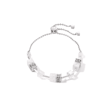 Coeur de Lion White Marble Bracelet
