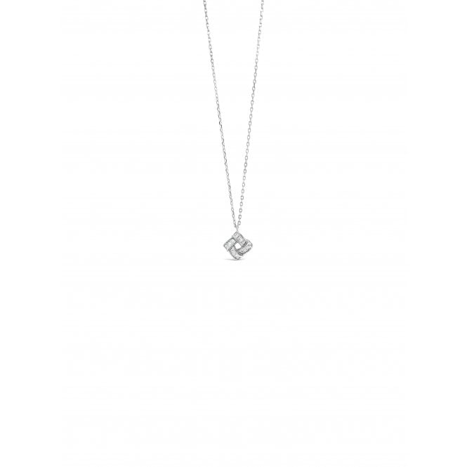 Absolute Silver Contemporary Knot Pendant