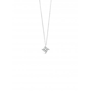 Cz Pinwheel Pendant