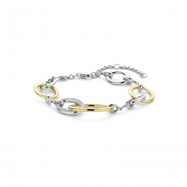 Elongated Oval Link Bracelet