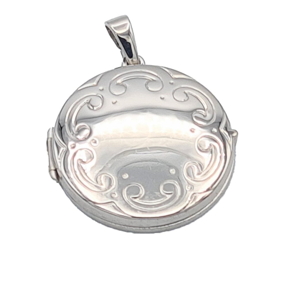 Pure Locket Chain PURE Silver Engravable Locket & Chain - Jewellery from Gerry Browne ...