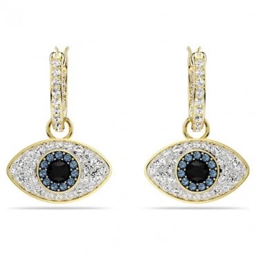 Evil Eye Drop Earrings