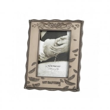 Genesis Bronze Baptism 5"x7" Frame From Ireland's Most Iconic Giftwear Brand
