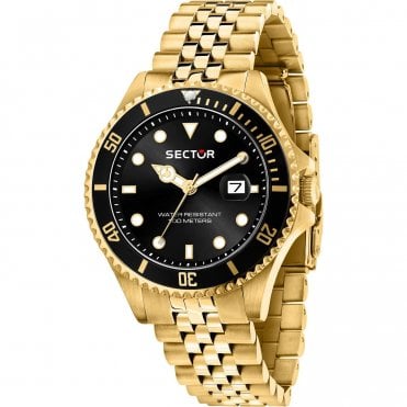 Gents Black Dial Watch