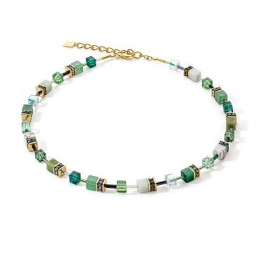 GeoCUBE® Iconic Precious necklace green