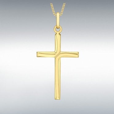 Gold Twist Cross