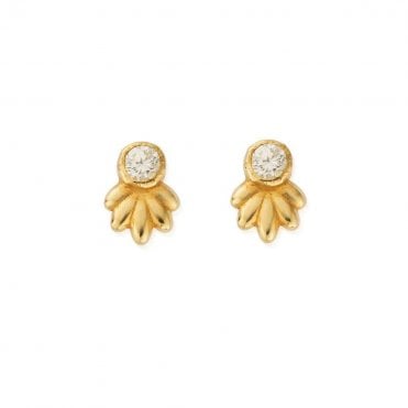 Glistening Flowerbud Earrings