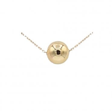 Gold Ball Pendant