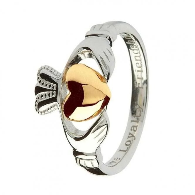 Shanore Gold Heart Claddagh Ring