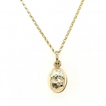 Gold Locket Pendant