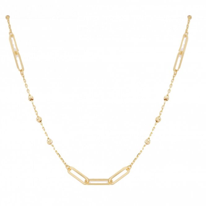 Gerry Browne Gold Gold Paperlink Necklace