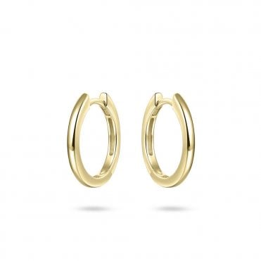Gold Plated Hoop Earrings