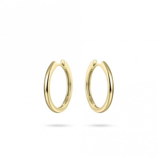 Gisser Gold Plated Hoop Earrings