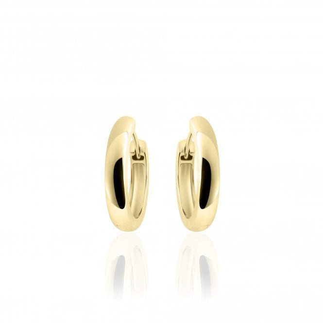 Gisser | Gold Plated Hoop Earrings