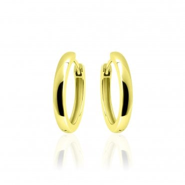 Gold Plated Hoop Earrings