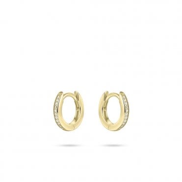 Gold Plated Hoop Earrings
