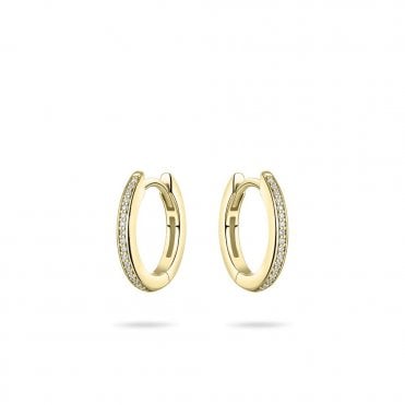 Gold Plated Hoop Earrings