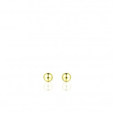 Gold Stud Earring