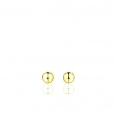 Gold Stud Earring