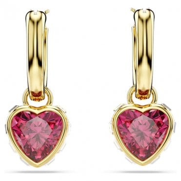 Heart Hoop Earrings