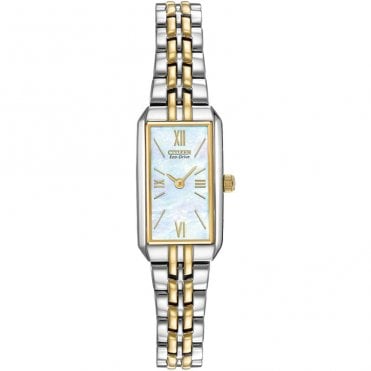 Ladies Slim Rectangulr Dial Watch