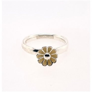 Lemon Flower Silver Ring