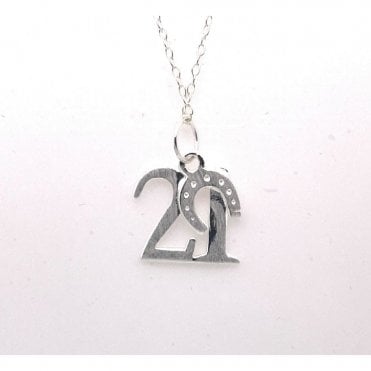 Lorie Lou Silver 21st Pendant