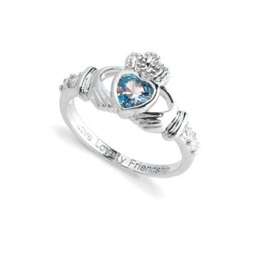 March Claddagh Ring