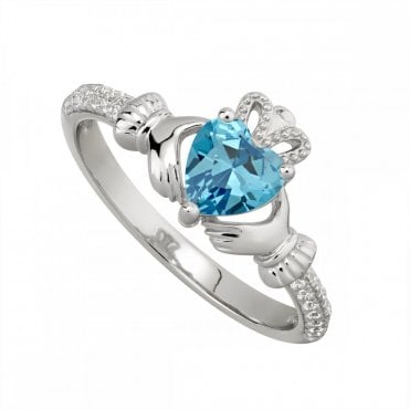 March Claddagh Ring