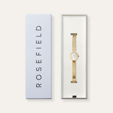 Mini Gold Oval Watch