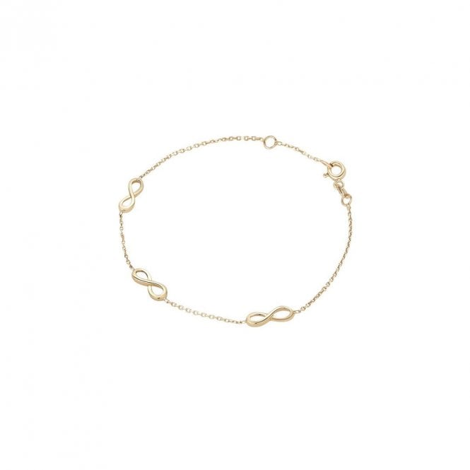 Gerry Browne Gold Multi Infinity Bracelet