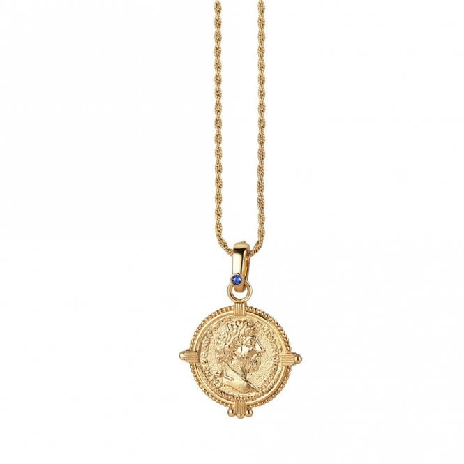 Newbridge Silverware Jewellery & Watches Newbridge Marcus Aurelius Coin Pendant  Gold Plated