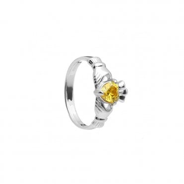 November Claddagh Ring