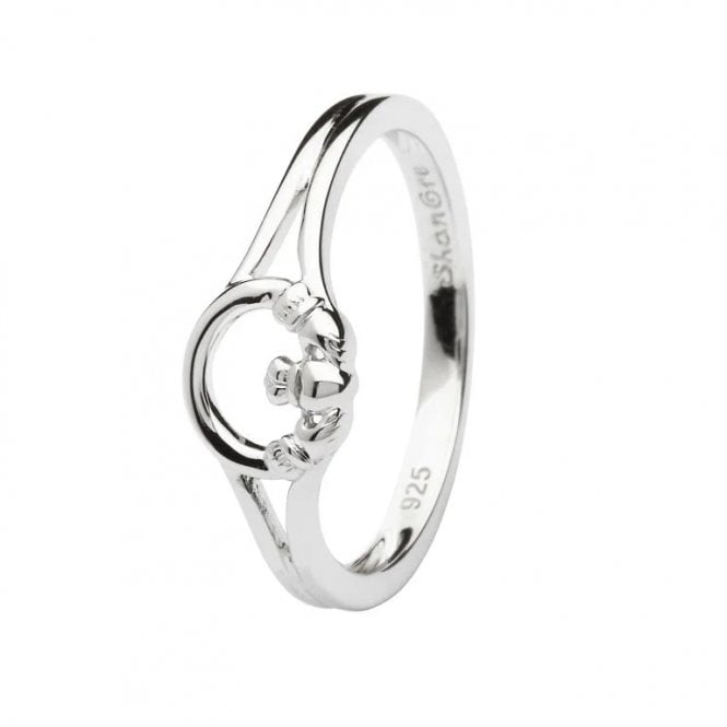 Shanore Open Circle Claddagh Ring