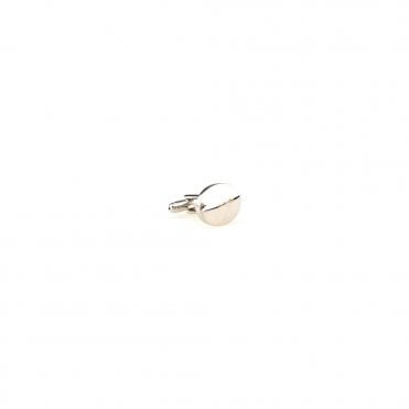 Oval Cuff Links           Plain Oval Cufflinks