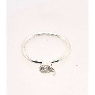 Paisley Silver Ring