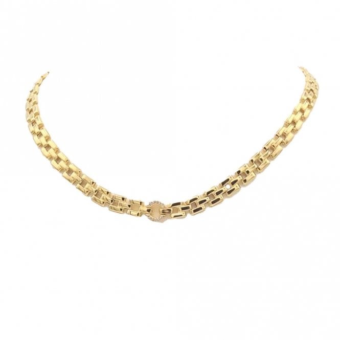 As Good As Gold Panther Link Necklet