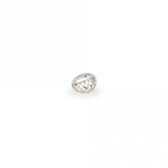 Paul Costelloe  Basket Weave Ring