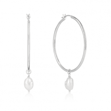 Pearl Hoops