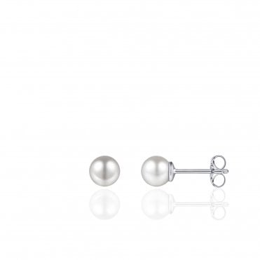 Pearl Stud Earrings -X Large