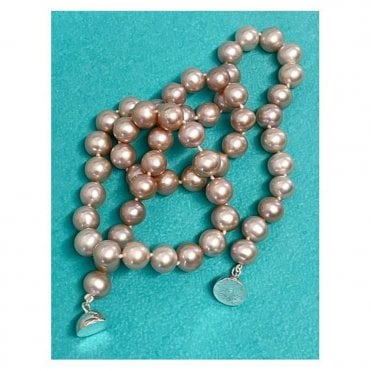 Pink Pearl Necklace