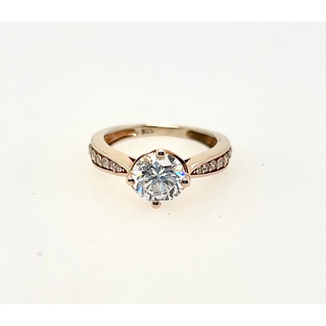 PURE Silver Promise Style Ring