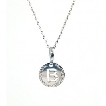 Rebecca Initial B Pendant