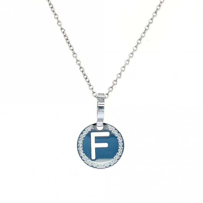Rebecca  Initial F Pendant