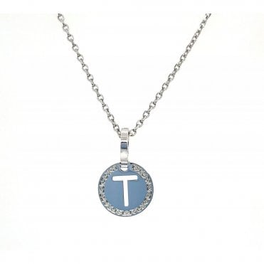 Rebecca Initial T Pendant