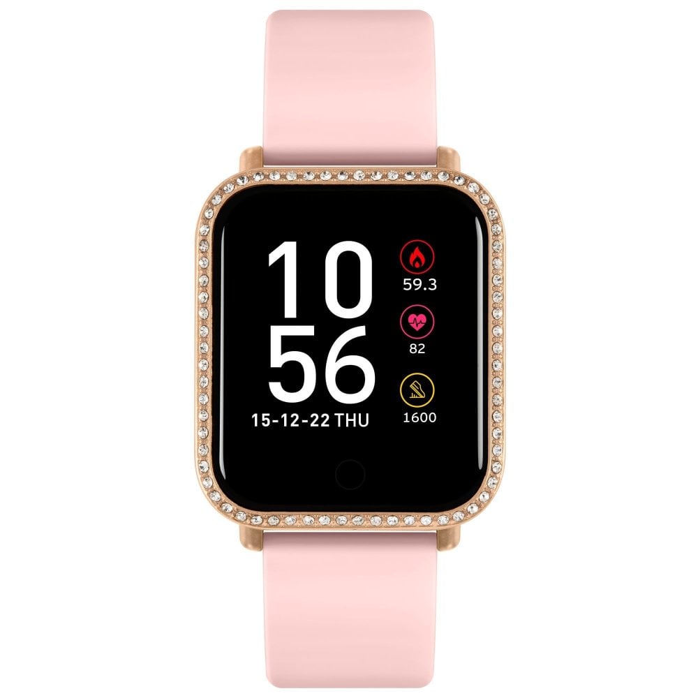 Reflex Active Women's Digital Quartz Watch with Silicone Strap RA06 ...